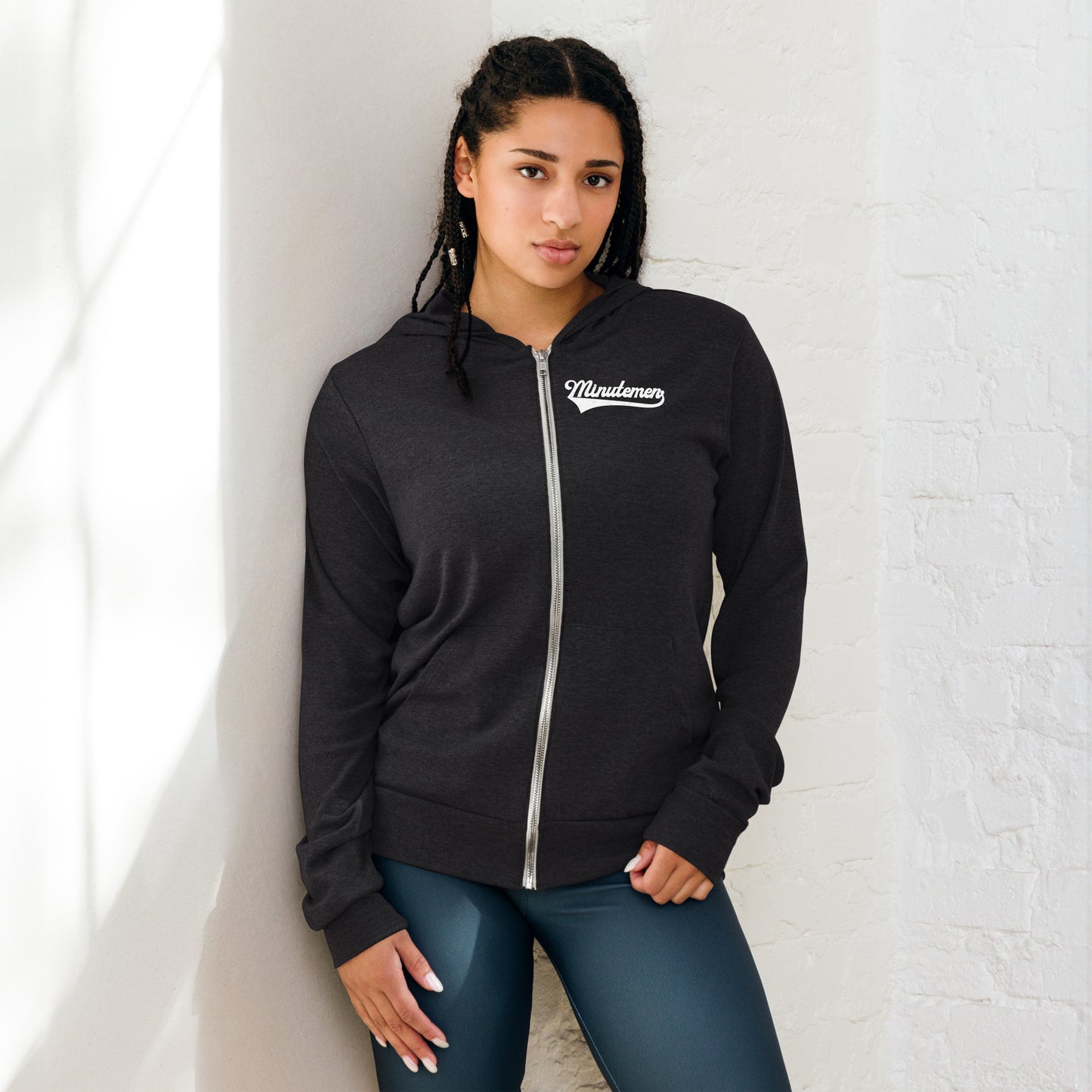 Unisex Lightweight Zip Hoodie